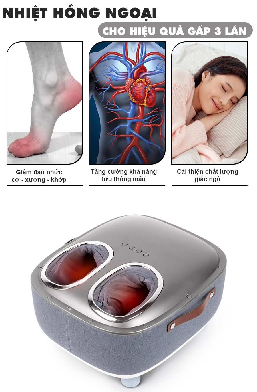 Sử dụng nhiệt hồng ngoài hiệu quả gấp 3 lần