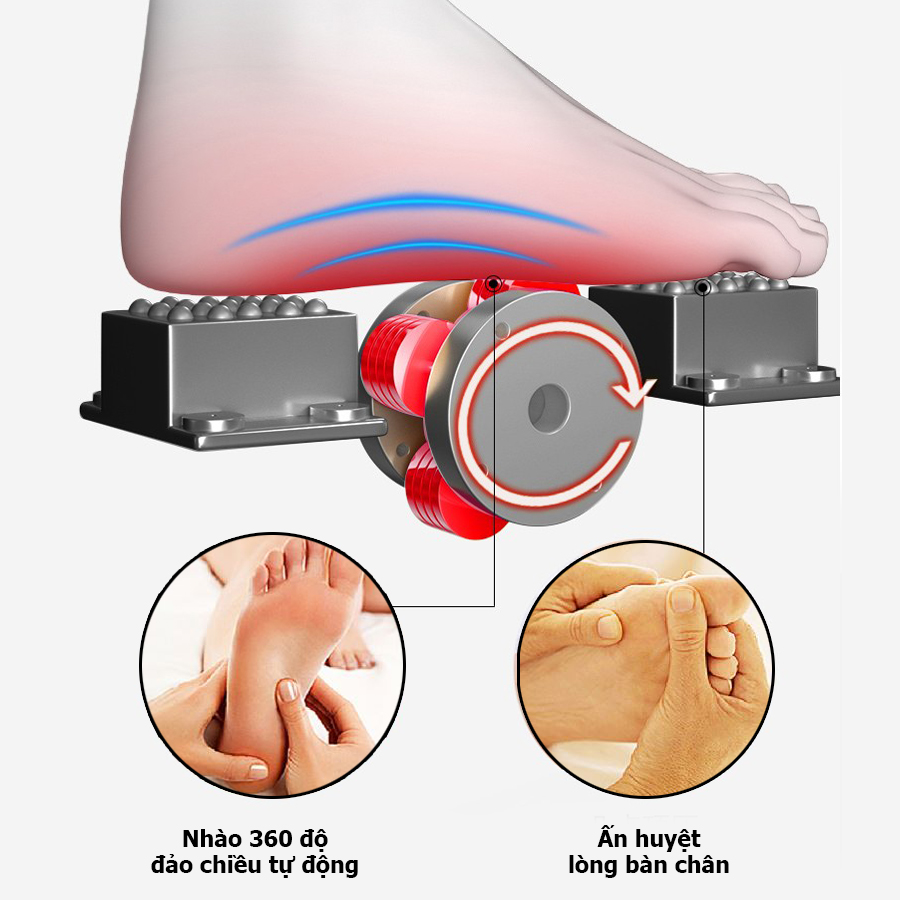 Tính năng máy massage chân hồng ngoại Fuki FK-6811