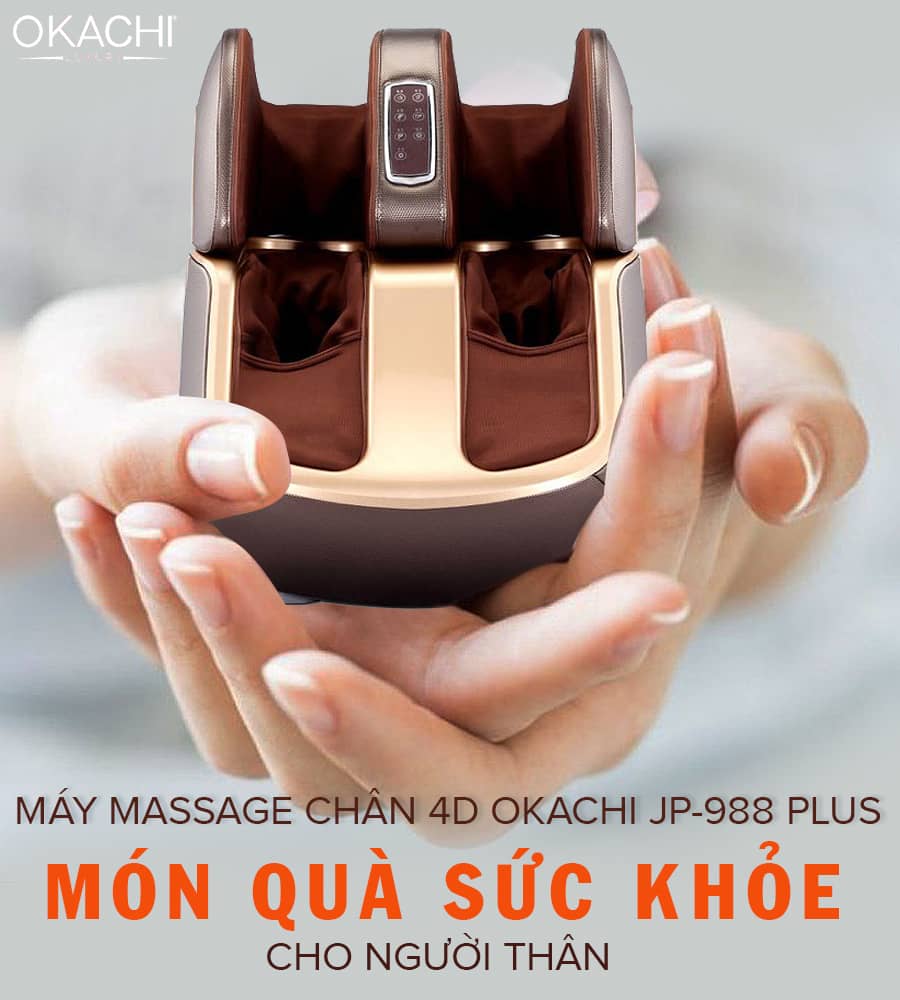 Máy massage chân 4D tiện dụng