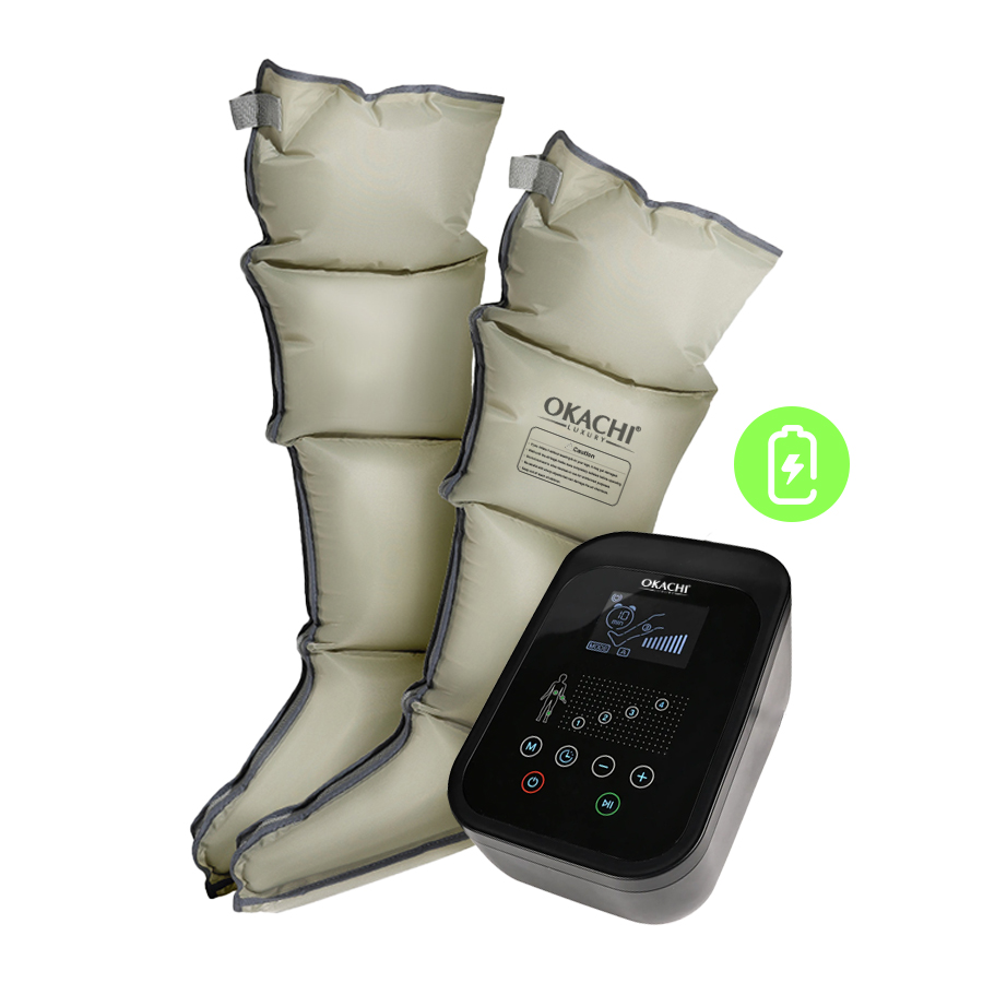 Máy trị liệu suy giãn tĩnh mạch OKACHI JP-3500 Plus (Pin sạc)