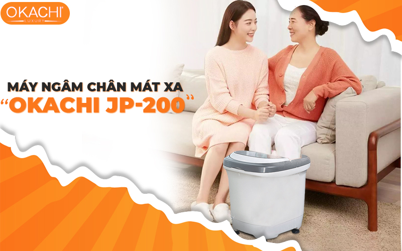 Máy ngâm chân mát xa OKACHI JP-200