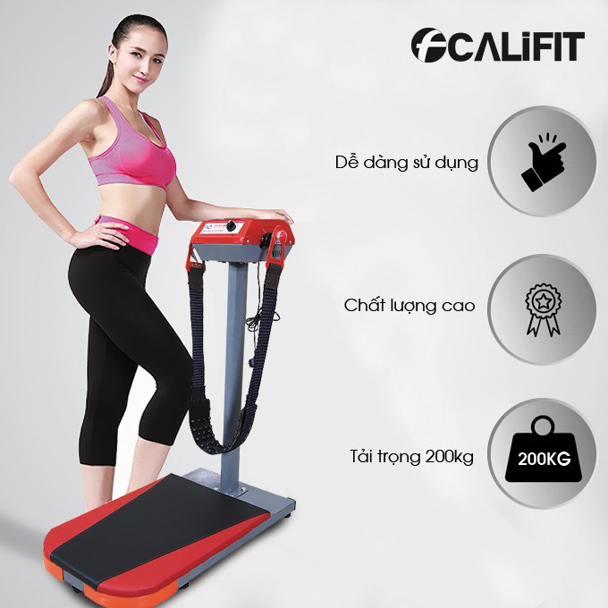 Máy rung bụng đứng dễ dàng sử dụng