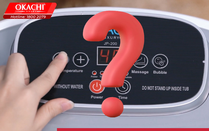 Một số câu hỏi liên quan đến việc ngâm chân