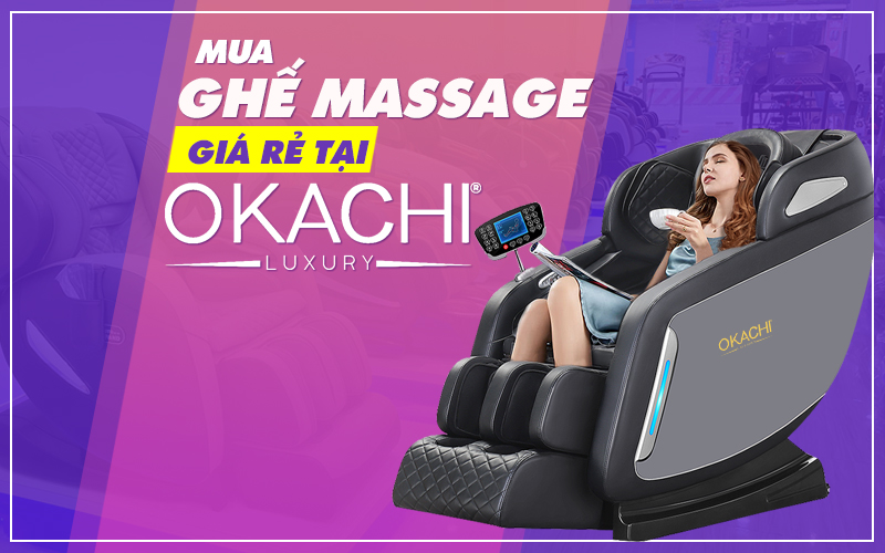 Mua ghế massage giá rẻ tại okachi