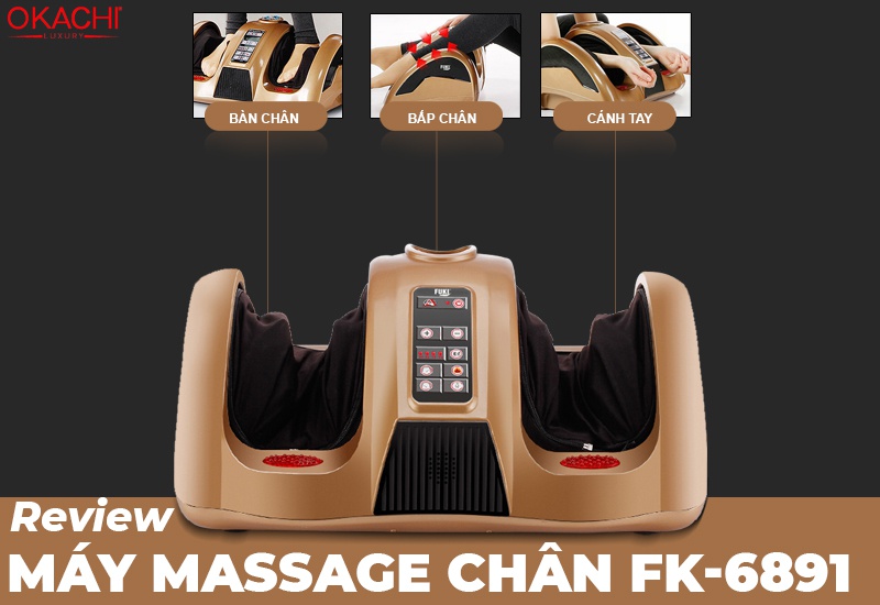 Review máy massage chân FK-6891
