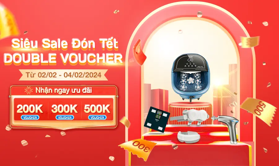 SIÊU SALE ĐÓN TẾT - DOUBLE VOUCHER