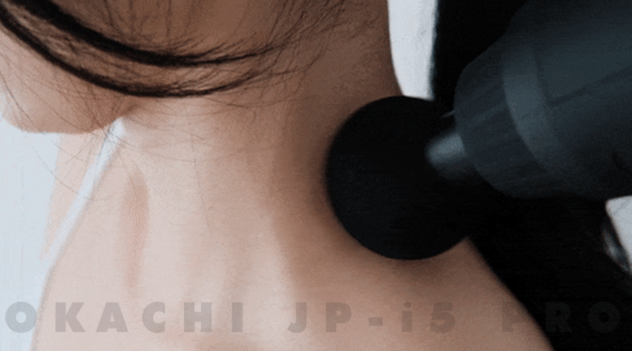 Súng massage toàn thân OKACHI LUXURY JP-i5 Pro (Viền đen)