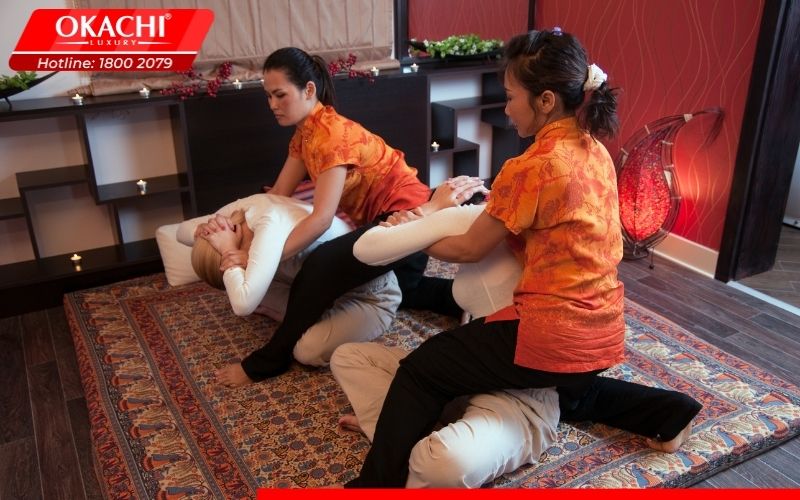 Tác dụng của massage kiểu Thái.