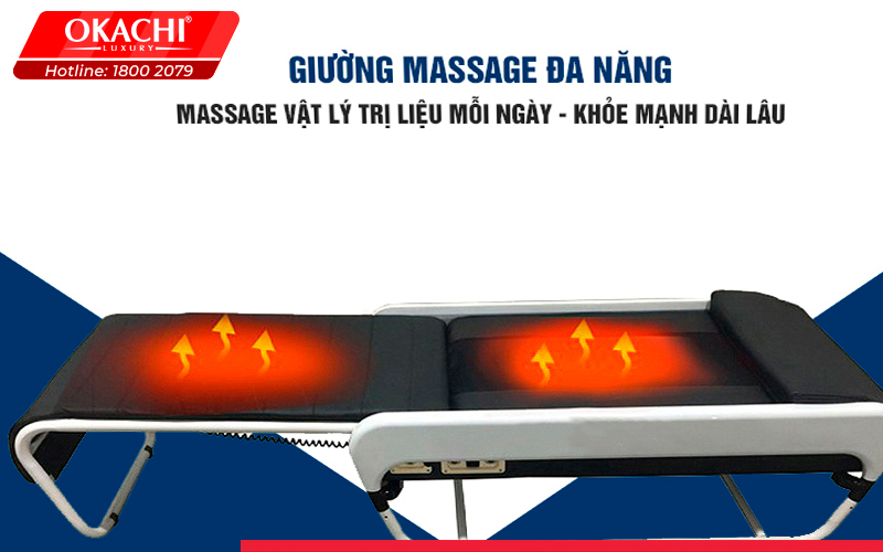 Tại sao nên mua giường massage ở Okachi Luxury