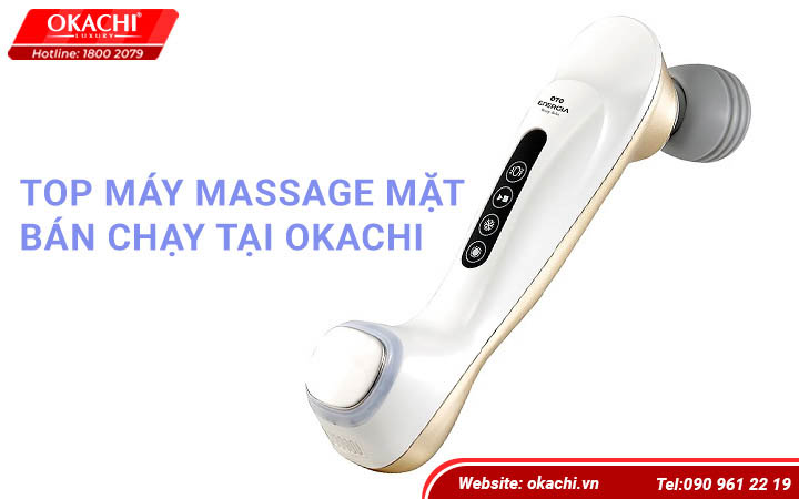 Top máy massage da mặt chính hãng bán chạy tại Okachi