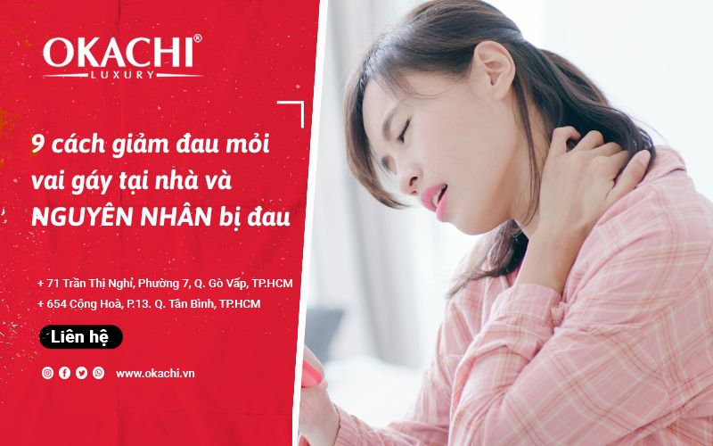 9 cách giảm đau mỏi vai gáy tại nhà và NGUYÊN NHÂN bị đau