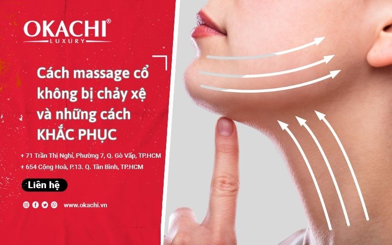 Cách massage cổ không bị chảy xệ và những cách KHẮC PHỤC