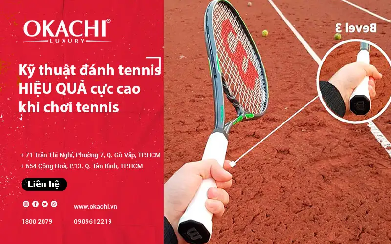 Kỹ thuật đánh tennis CHÍNH XÁC cực cao khi chơi tennis
