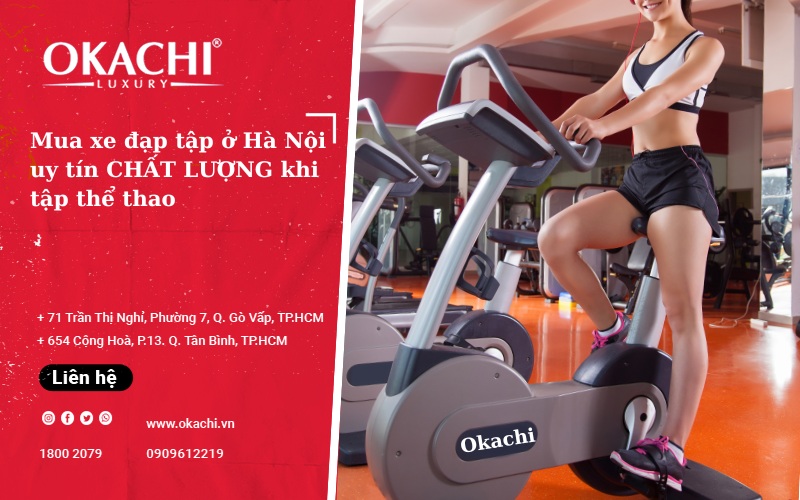 Mua xe đạp tập ở Hà Nội uy tín, giá tốt, chính hãng