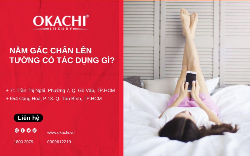 Nằm gác chân lên tường có tác dụng gì? Lợi ích của nằm gác chân lên tường