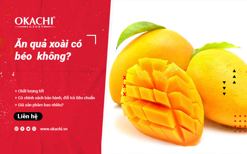 Giải đáp ăn xoài có béo không và cách ăn xoài GIẢM CÂN 