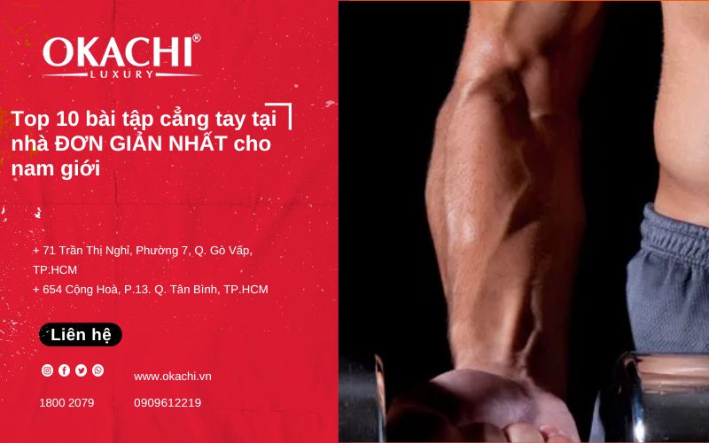Top 10 bài tập cẳng tay ĐƠN GIẢN NHẤT cho nam giới