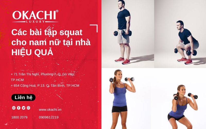 Các bài tập squat đánh tan MỠ BỤNG cấp tốc