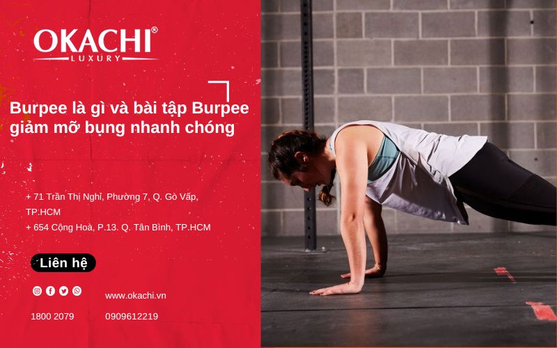 Burpee là gì và bài tập Burpee GIẢM MỠ BỤNG nhanh chóng
