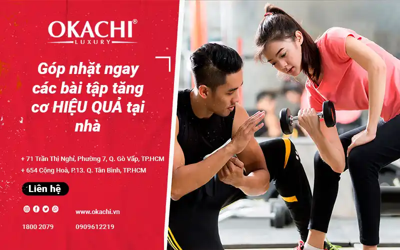 Góp nhặt ngay các bài tập tăng cơ SĂN CHẮC tại nhà