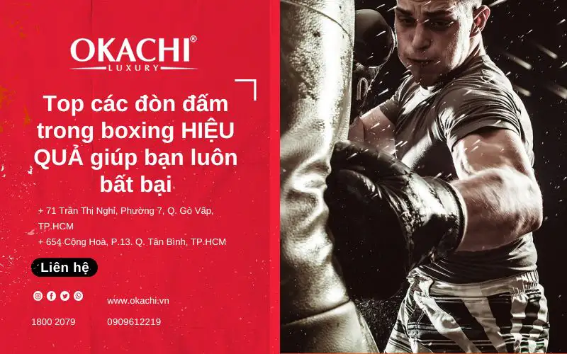 Các đòn đấm trong boxing giúp bạn luôn BẤT BẠI