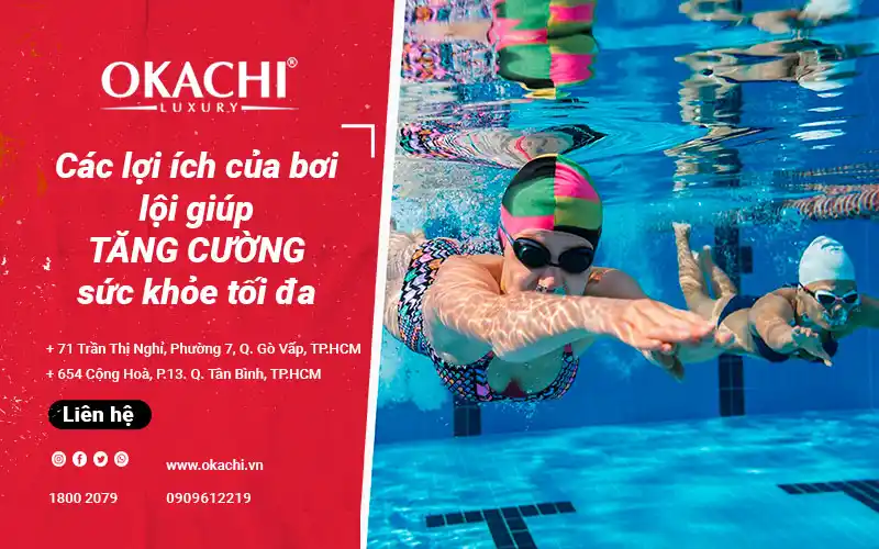 14 lợi ích của bơi lội đối với SỨC KHỎE và VÓC DÁNG của bạn