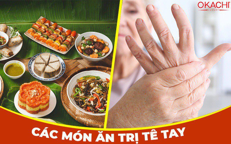 Các món ăn trị tê tay DỄ DÀNG chế biến ngay tại nhà