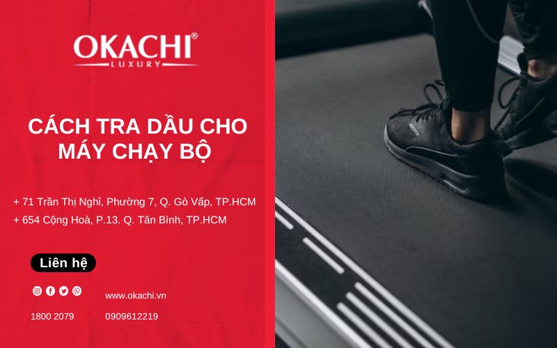 Cách tra dầu máy chạy bộ định kỳ TẠI NHÀ