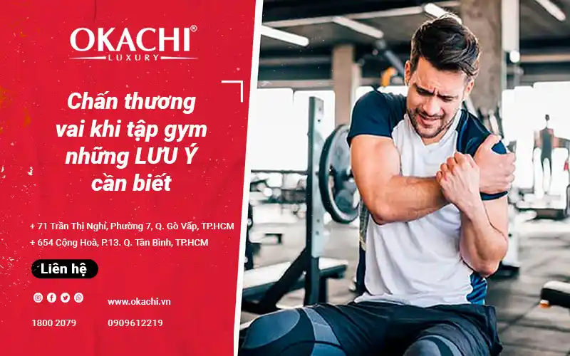 Chấn thương vai khi tập gym những LƯU Ý cần biết