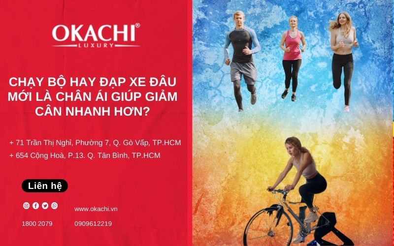 Chạy bộ hay đạp xe đâu là CHÂN ÁI giúp giảm cân nhanh hơn? 