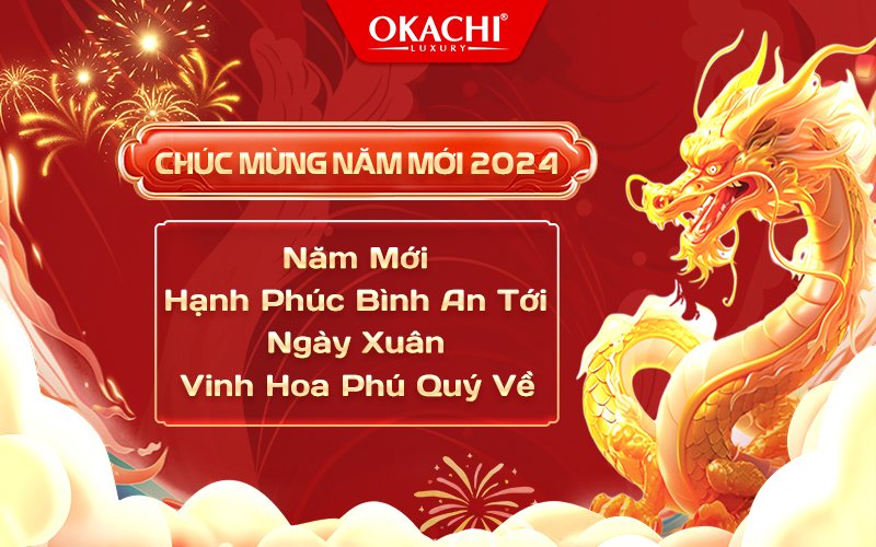 Chúc mừng năm mới Giáp Thìn 2024