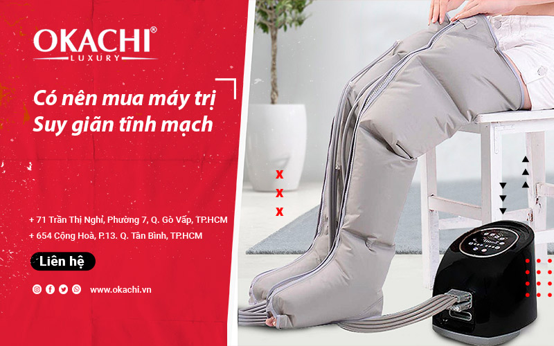 Có nên mua máy trị suy giãn tĩnh mạch điều trị tại nhà