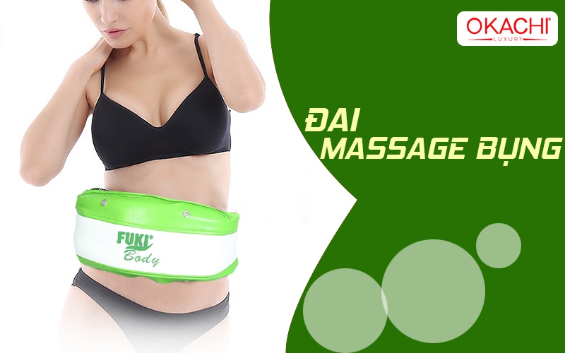 Đai massage bụng GIẢM MỠ bụng Nhật Bản cho dáng đẹp