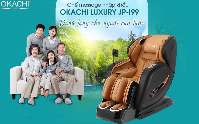 Ghế massage cho người cao tuổi và tiêu chí chọn ghế PHÙ HỢP
