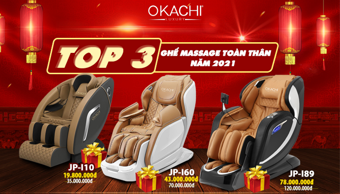 Các loại ghế massage toàn thân NHẬP KHẨU nên lựa chọn