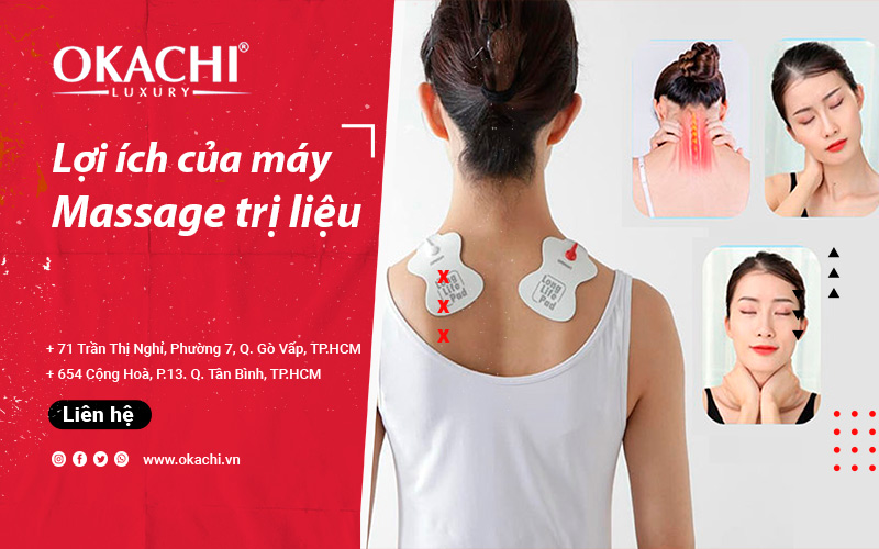 Lợi ích của máy massage trị liệu TUYỆT VỜI với sức khỏe