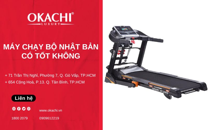 Máy chạy bộ Nhật Bản có tốt không? Mua ở đâu?