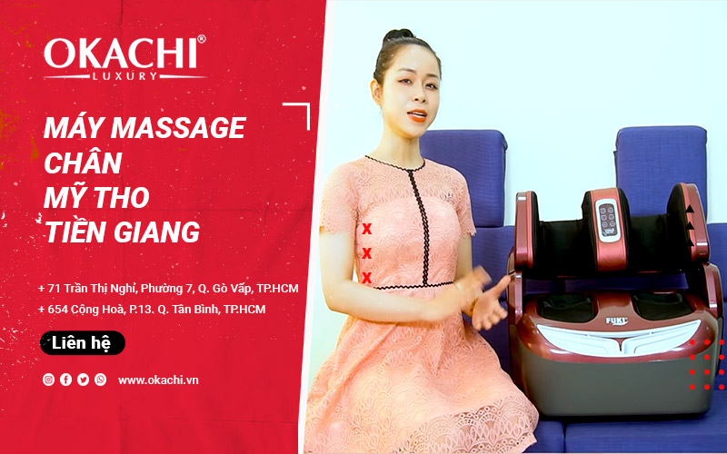 Nơi bán máy massage chân ở Mỹ Tho Tiền Giang UY TÍN giá tốt