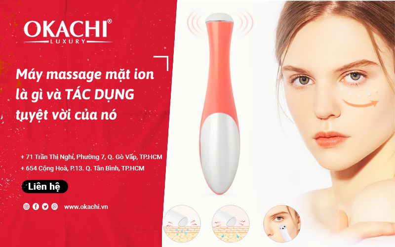 Máy massage mặt ion là gì và công dụng tuyệt vời của nó