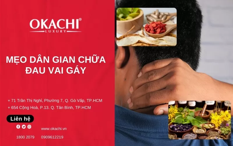 Mẹo dân gian chữa đau vai gáy AN TOÀN, dễ áp dụng