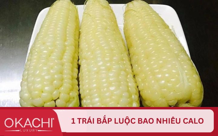 1 trái bắp luộc chứa bao nhiêu calo cách GIẢM CÂN với bắp 