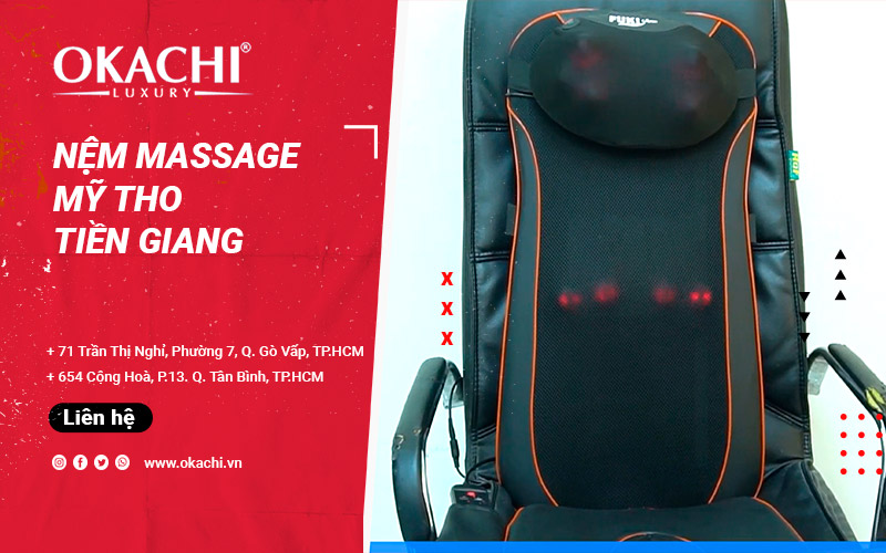 Đơn vị nệm massage ở Mỹ Tho Tiền Giang UY TÍN chính hãng