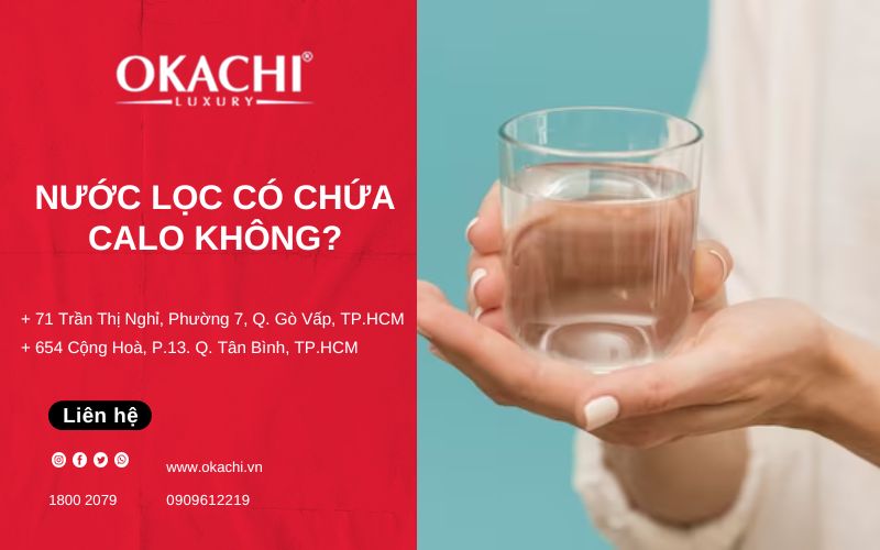 Nước lọc có calo không? Cách uống nước lọc giảm cân