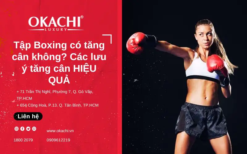 Tập Boxing có tăng cân không? Các lưu ý tăng cân