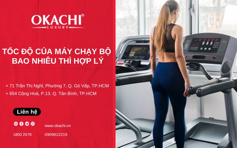 Tốc độ của máy chạy bộ đạt mức bao nhiêu thì hợp lý?