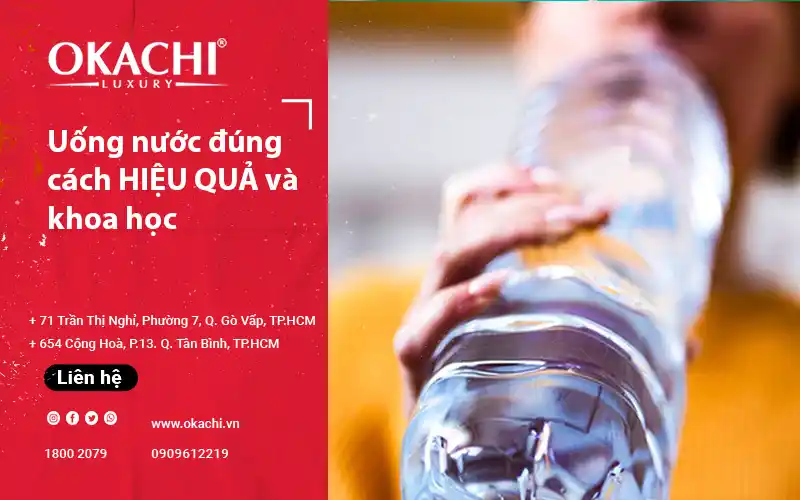 Uống nước đúng cách  ĐÚNG THỜI ĐIỂM và khoa học