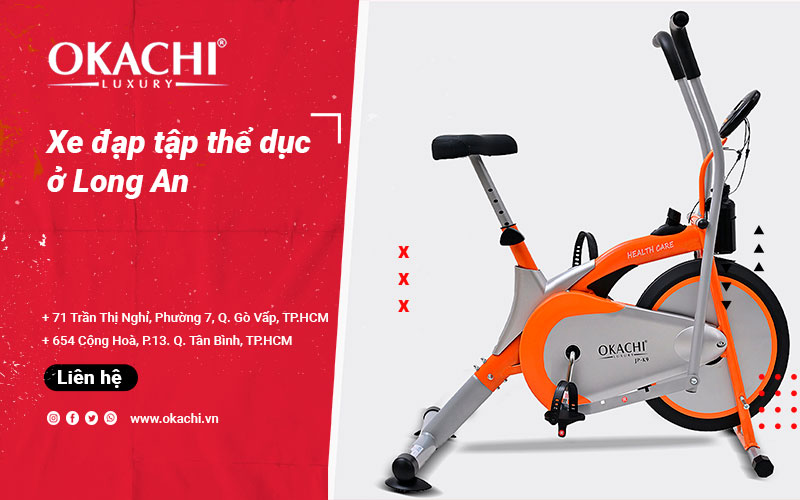 Địa điểm bán xe đạp tập tại Long An CHÍNH HÃNG