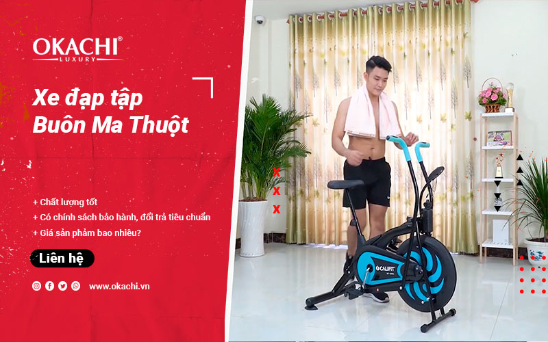 Cửa hàng bán xe đạp tập tại Buôn Ma Thuột Đăk Lăk GIÁ TỐT