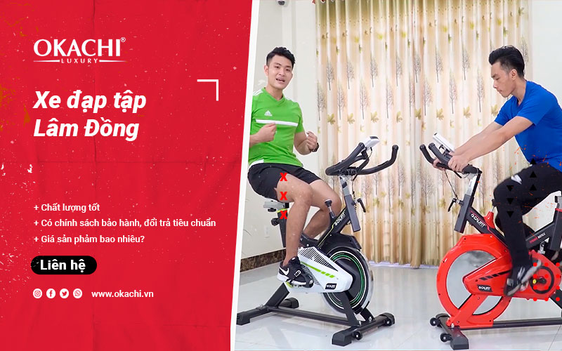 Cửa hàng xe đạp tập tại Lâm Đồng nên lựa chọn ở đâu