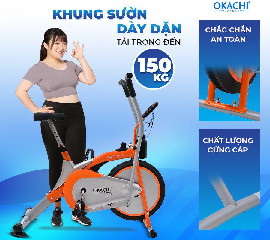 Xe đạp tập thể dục OKACHI SPORT JP-K9 (cao cấp)